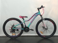 Велосипед гірський Sparto 26" Vega DD рама 13" бiрюзово- рожевий