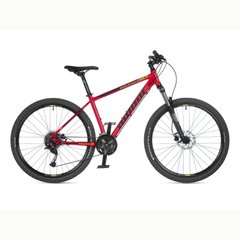 Велосипед AUTHOR (2023-24) Solution 27.5", рама 17", колір-червоний (лімонний) / чорний