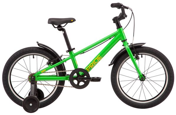 Велосипед 18" Pride ROWDY 18 2021 зеленый
