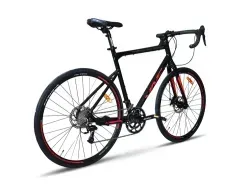 Велосипед VNC 2023' 28" PrimeRacer A9 CS, V51A9-2849-BB, 19,5"/49см (4026), black (shiny)/red (shiny)