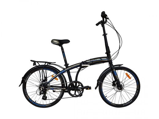 Велосипед VNC 2022' 24" HighWay EQ, V8A5-2438-BB, 38см, складной