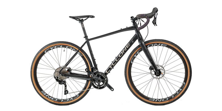 Велосипед CYCLONE 700c-GSX 52 (43cm) Черный