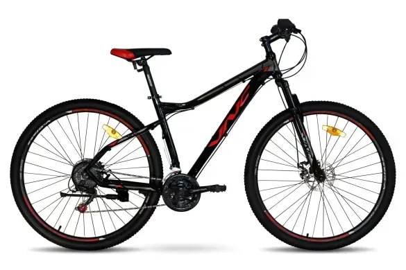 Велосипед VNC 2022' 29" MontRider A2, V1A2-2943-BR, 43см (0042), black (shiny)/red (matt)