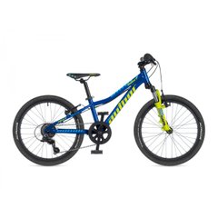 Велосипед AUTHOR (2023-24) Smart 20", рама 10", колір-блакитний // салатовий