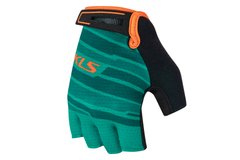 Рукавички з короткими пальцями KLS Factor 022 теплий-зелений XL
