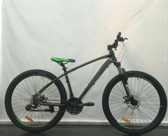 Велосипед гірський Benetti 27.5" Vero DD рама 17" чорно-зелений