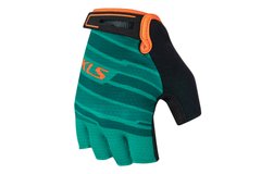 Рукавички з короткими пальцями KLS Factor 022 теплий-зелений XXL